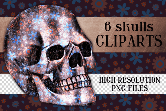 A Guide to Evaluating Damask Floral Skulls Overlay Clip Art