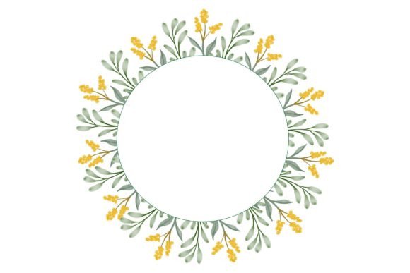 Beyond the Card: Unlocking the Versatility of a Green Floral Frame Illustration