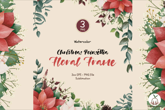 Christmas Floral Frame Decorative: The Modern Art of Holiday Personalization