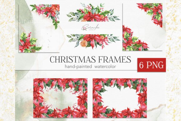Christmas Floral Frames Watercolor: The Essential Digital Toolkit for Seasonal Design