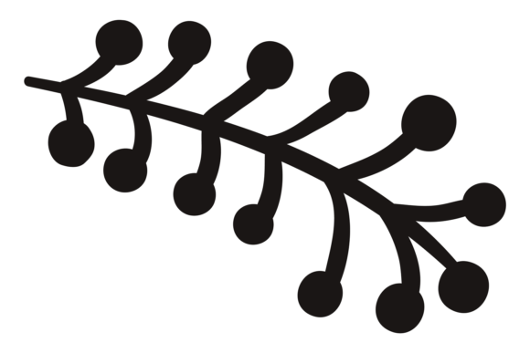 Floral Branch: A Simple Plant Element for Modern Design