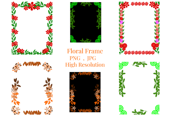 Floral Frame Borders: Elegant Design Essentials
