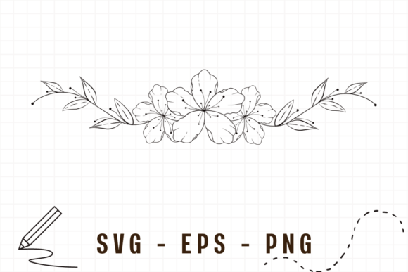 Floral Line Art Frame: Your Versatile Creative Companion