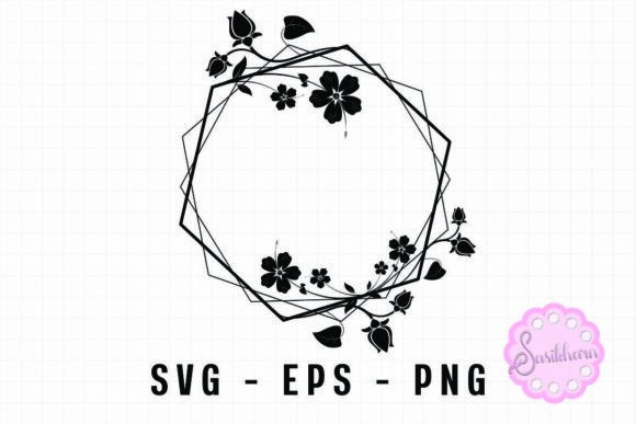 Flower Line Art Floral Digital File